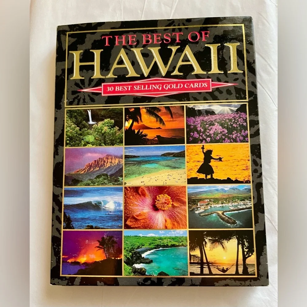 New! 29 Best of Hawaii Postcards Gold Cards Best Selling Island Heritage Maui